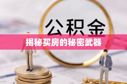乌海揭秘买房的秘密武器