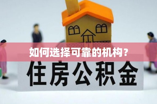 乌海如何选择可靠的机构？