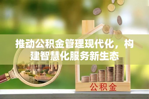 乌海推动公积金管理现代化，构建智慧化服务新生态