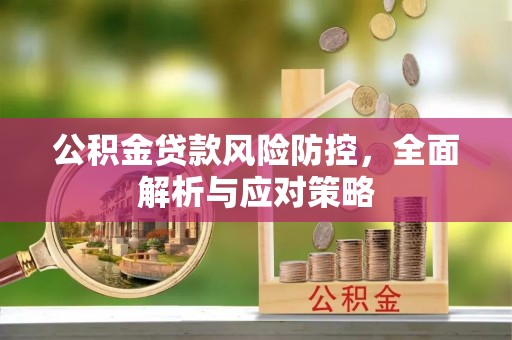 乌海公积金贷款风险防控，全面解析与应对策略