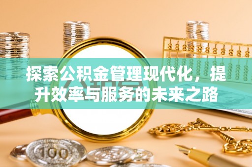 乌海探索公积金管理现代化，提升效率与服务的未来之路