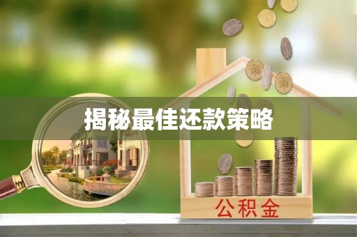 乌海揭秘最佳还款策略