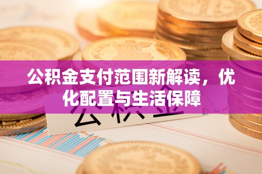 乌海公积金支付范围新解读，优化配置与生活保障